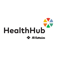 Logo of Healthhub, Al Muteena