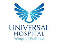 Logo of Universal Hospital, Al Jimi