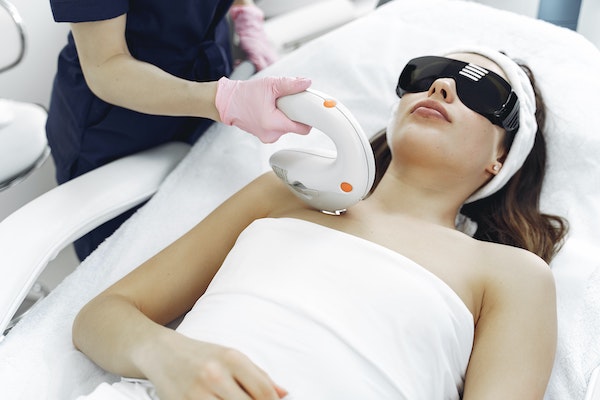 laser hair removal in clinic 1